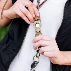 Monogrammed Corded Lanyard -Fashion Clothing Store UNi snap apart duck boot lanyard