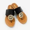 Monogrammed Sandals