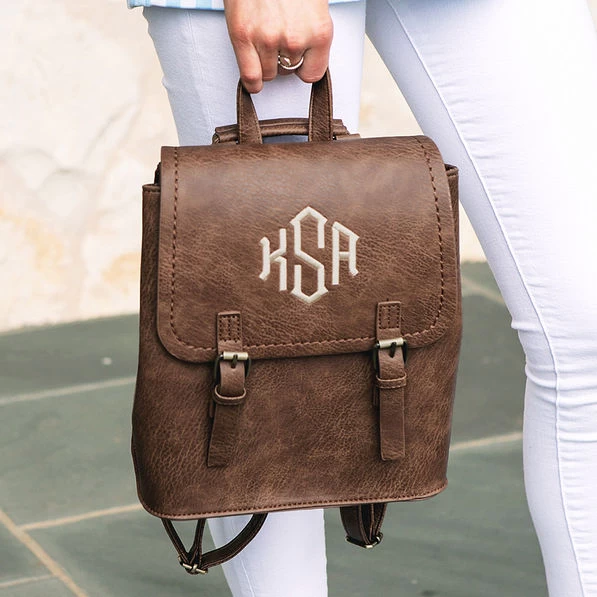 Monogrammed Backpack Purse 5 Monogrammed Backpack Purse - Image 5