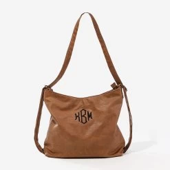 Monogrammed Convertible Backpack