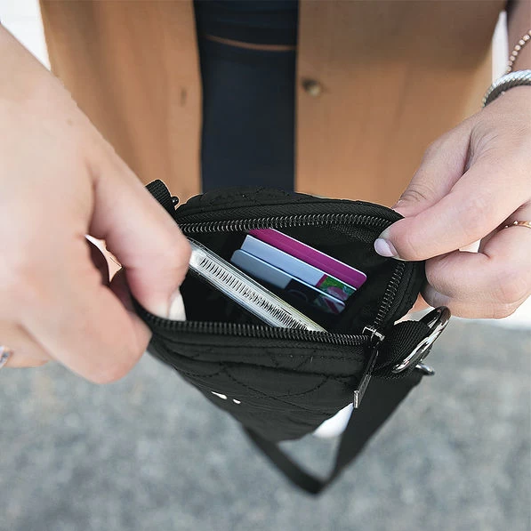 Monogrammed Quilted Phone Crossbody 7 Monogrammed Quilted Phone Crossbody - Image 7