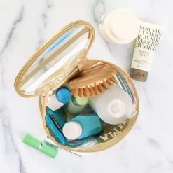 Monogrammed Clear Ditty Bag 16 Monogrammed Clear Ditty Bag -Fashion Clothing Store WL2 inside of bright stripes ditty bag