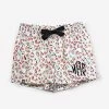 Monogrammed Sleep Shorts