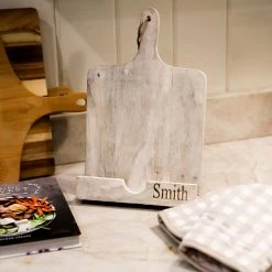 Monogrammed Cookbook Stand 9 Monogrammed Cookbook Stand -Fashion Clothing Store YXn cookbook stand on counter with beadboard cutting boards towels
