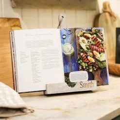 Monogrammed Cookbook Stand 11 Monogrammed Cookbook Stand -Fashion Clothing Store YXn cookbook stand on counter with cookbook