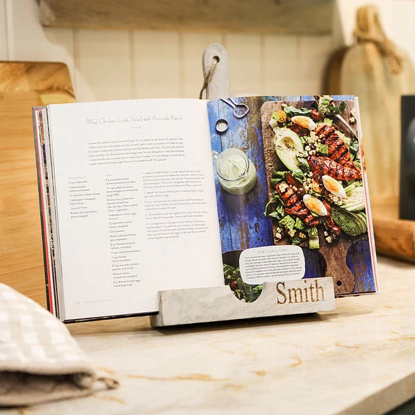 Monogrammed Cookbook Stand 5 Monogrammed Cookbook Stand - Image 5