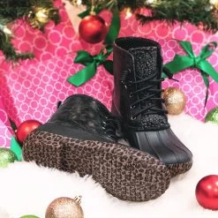 Leopard Duck Boots -Fashion Clothing Store YdU leopard duck boots under tree