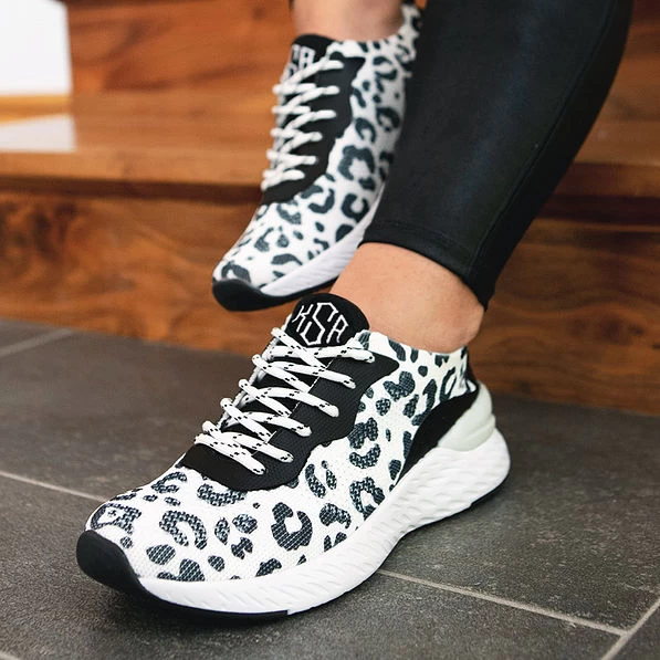 Monogrammed Leopard Sneakers 5 Monogrammed Leopard Sneakers - Image 5