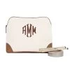 Monogrammed Vintage Cosmetic Case