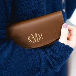 Monogrammed Leather Wallet -Fashion Clothing Store ZpY Leather Wallet