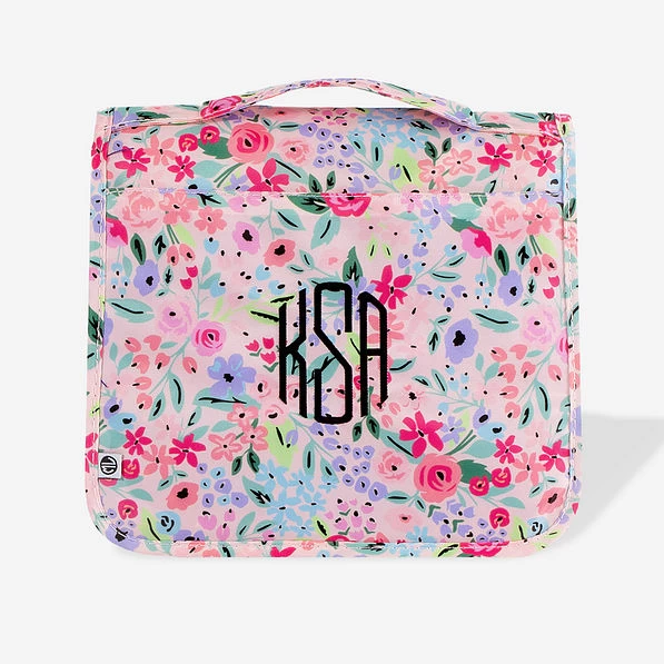 Monogrammed Packable Hanging Travel Case 1 Monogrammed Packable Hanging Travel Case
