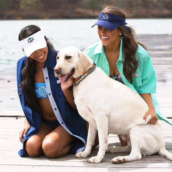 Monogrammed Visor 2 Monogrammed Visor - Image 2