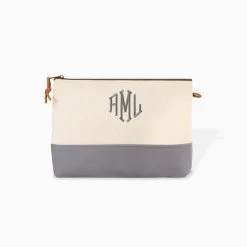 Monogrammed Savannah Cosmetic Case
