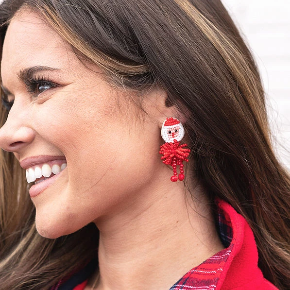 Santa Earrings 2 Santa Earrings - Image 2