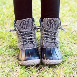 Monogrammed Toddler Duck Boots 8 Monogrammed Toddler Duck Boots -Fashion Clothing Store c72 herringbone toddler duck boots