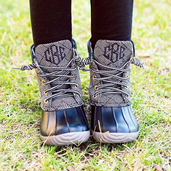 Monogrammed Toddler Duck Boots 3 Monogrammed Toddler Duck Boots - Image 3