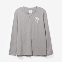 Monogrammed V Neck Sweatshirt