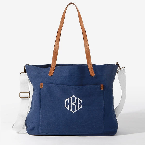 Monogrammed Carry All Tote 1 Monogrammed Carry All Tote