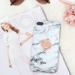 Monogrammed Phone Ring 11 Monogrammed Phone Ring -Fashion Clothing Store cP9 rose gold phone ring on no monogram marble case and magazine