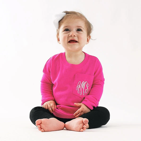 Monogrammed Kids Long Sleeve Shirt 3 Monogrammed Kids Long Sleeve Shirt - Image 3