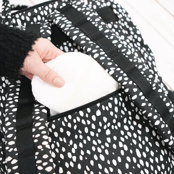 Monogrammed Dottie Diaper Backpack 7 Monogrammed Dottie Diaper Backpack - Image 7