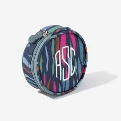 Monogrammed Travel Jewelry Case