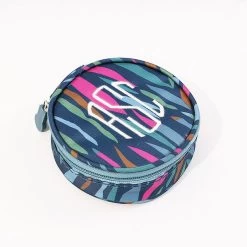 Monogrammed Travel Jewelry Case -Fashion Clothing Store dVK studio shot navy safari jewelry case