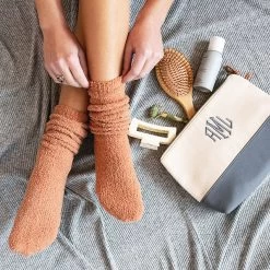 Monogrammed Savannah Cosmetic Case -Fashion Clothing Store dqD savannah cosmetic case with socks