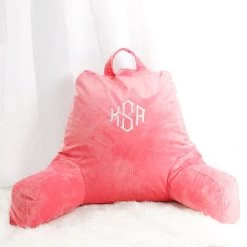Monogrammed Lounge Pillow Cover -Fashion Clothing Store ed5 coral lounge pillow cover studio shot