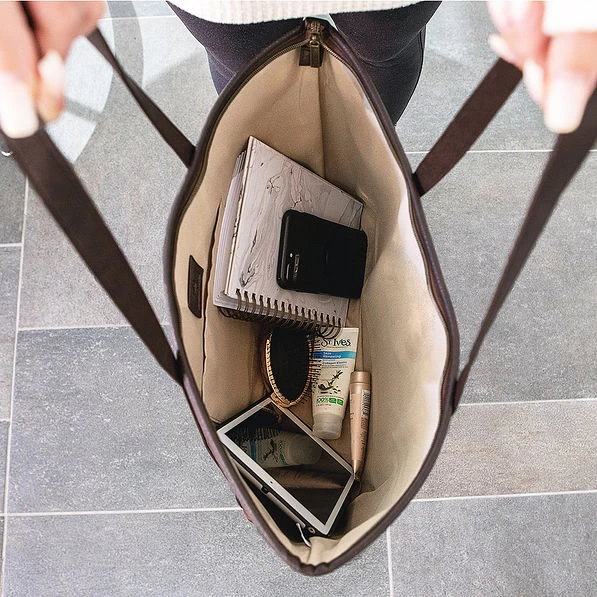 Suede Tote 6 Suede Tote - Image 6