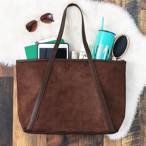 Suede Tote 3 Suede Tote - Image 3