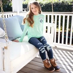 Monogrammed Kids Long Sleeve Dockside Shirt 9 Monogrammed Kids Long Sleeve Dockside Shirt -Fashion Clothing Store f6n mint girls long sleeve dockside tee