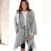 Monogrammed Poncho Wrap