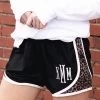 Monogrammed Running Shorts