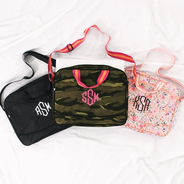 Monogrammed Laptop Bag 2 Monogrammed Laptop Bag - Image 2
