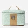 Monogrammed Dottie Train Case