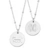 Monogrammed Faith Necklace