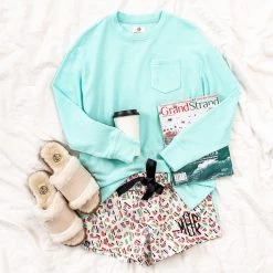 Monogrammed Sleep Shorts 11 Monogrammed Sleep Shorts -Fashion Clothing Store h7z striped leopard flatlay sleep shorts