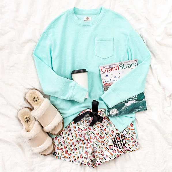 Monogrammed Sleep Shorts 6 Monogrammed Sleep Shorts - Image 6