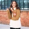 Monogrammed Cozy Sherpa Pullover