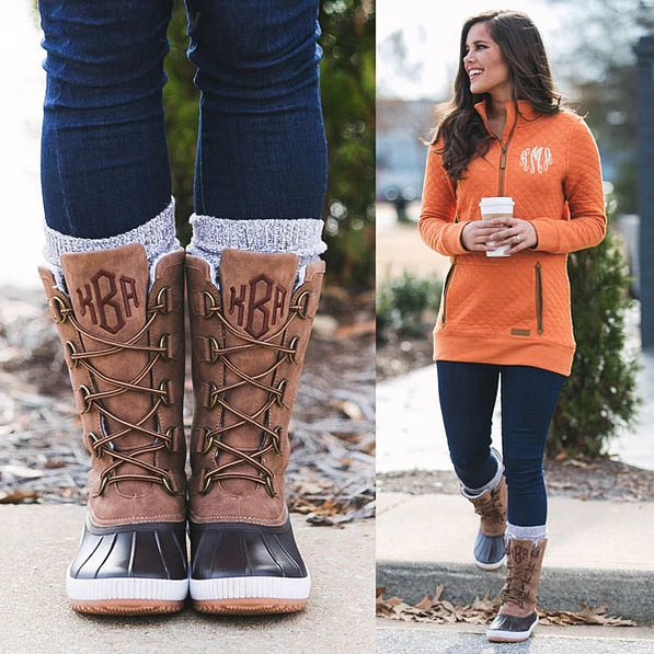 Monogrammed Winter Duck Boots 2 Monogrammed Winter Duck Boots - Image 2