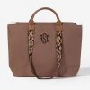 Monogrammed Ranch Tote