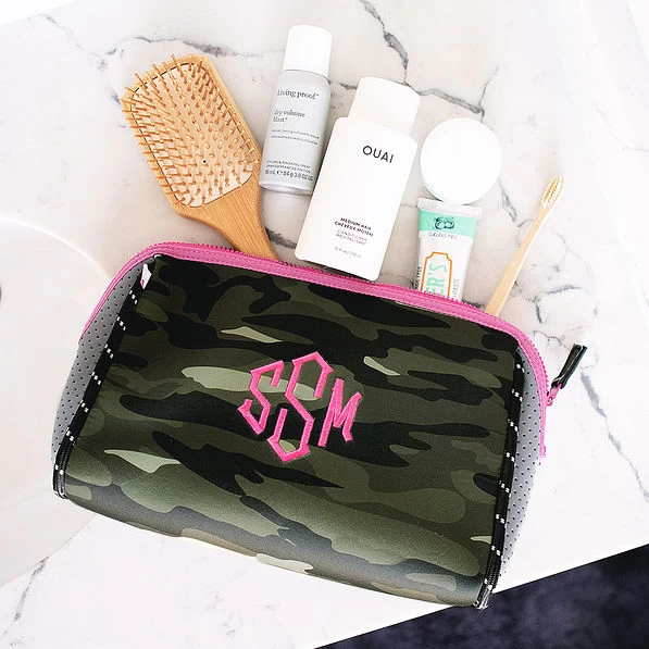 Monogrammed Neoprene Cosmetic Case 10 Monogrammed Neoprene Cosmetic Case - Image 10