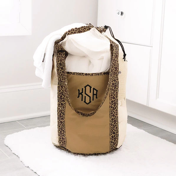 Monogrammed Packable Laundry Bag 8 Monogrammed Packable Laundry Bag - Image 8