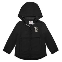 Monogrammed Kids Lightweight Rain Jacket