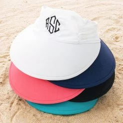 Monogrammed Swim Visor