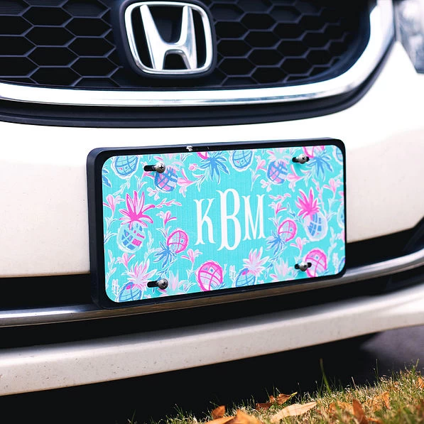 Monogrammed License Plate 5 Monogrammed License Plate - Image 5