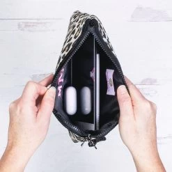 Monogrammed Neoprene Wristlet 23 Monogrammed Neoprene Wristlet -Fashion Clothing Store jAK inside of ivory leopard neoprene wristlet