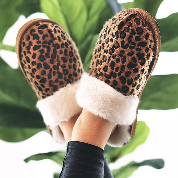 Leopard Slippers 2 Leopard Slippers - Image 2