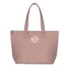 Monogrammed Quilted Tote